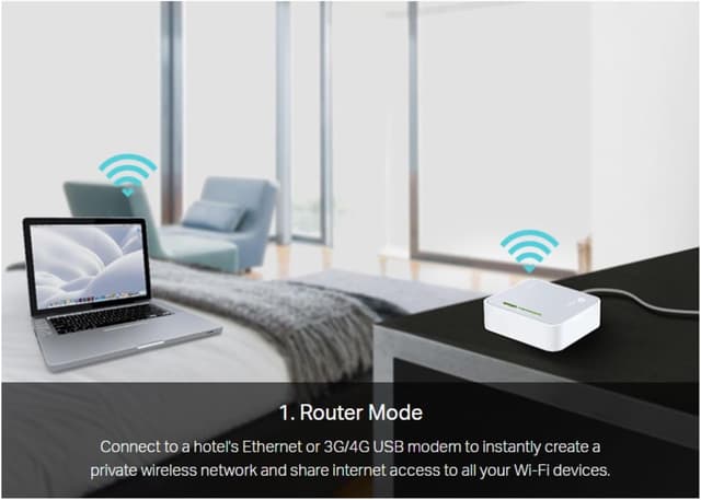 Thumbnail 3 de TP-Link TL-WR902AC AC750 travel Wi‑Fi router