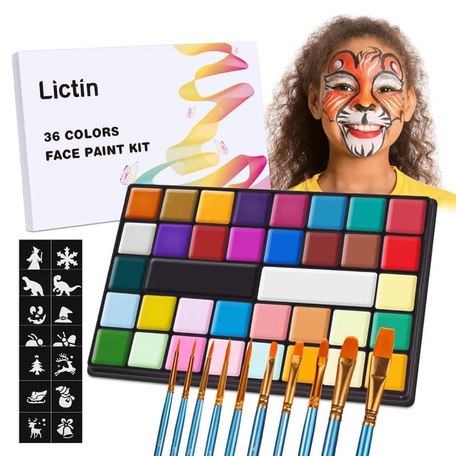 Imagen de Lictin 36 Farben Face Paint en OfertitasTOP