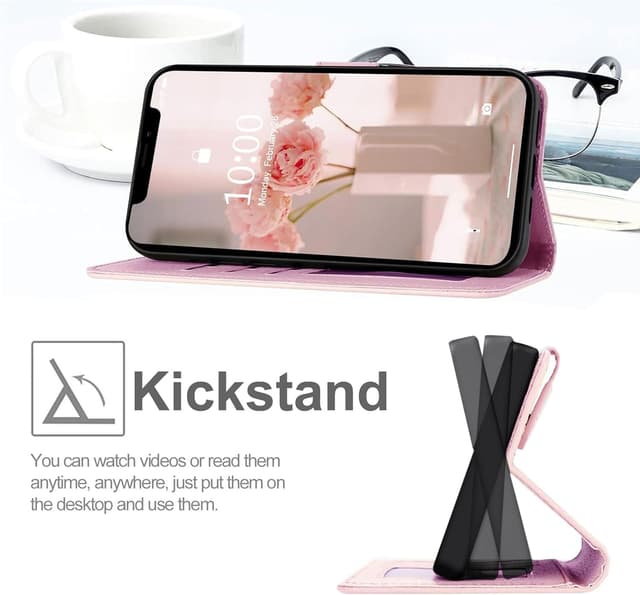 Thumbnail 5 de Handyhülle Geldbörse für iPhone XR, 360° Schutz