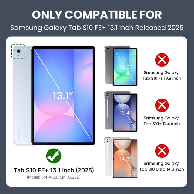 Detalle 2 de ZtotopCases Tab S10 FE Plus case 13.1in