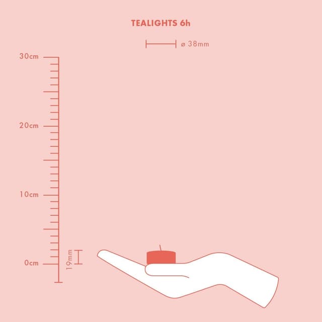 Thumbnail 5 de Bolsius - 240 Velas de té blancas 🌟 - Cera vegetal natural