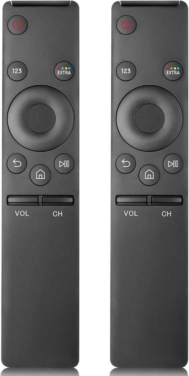 Detalle de Universal Samsung TV Replacement Remote (Pack of 2) for Frame, Serif, Curved QLED & Smart TVs