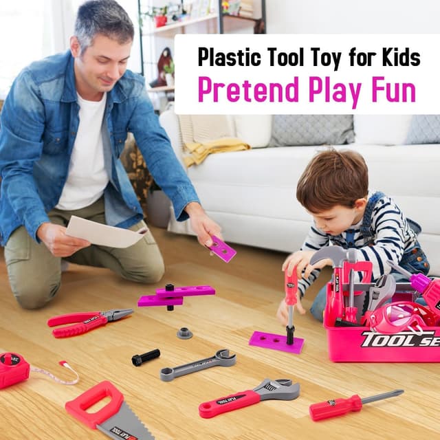 Thumbnail 4 de LOYO Kids Tool Set 30-piece pretend play tools
