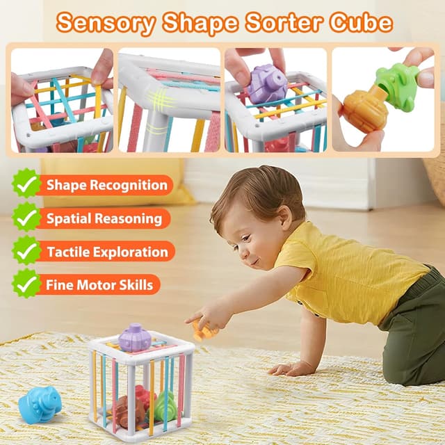 Thumbnail 4 de Aliex Baby Spielzeug Montessori Stapelturm 6 Teile