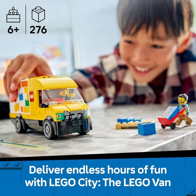 Detalle de LEGO City 60500 Van Toy Truck Kit