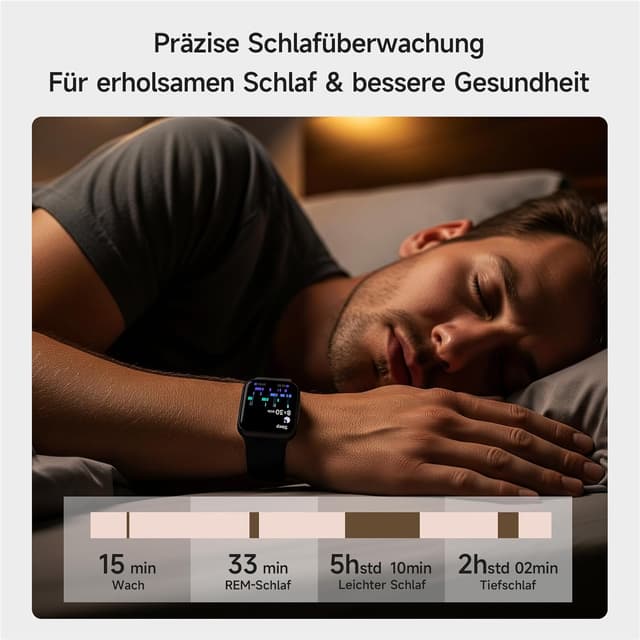 Thumbnail 6 de ENOMIR Smartwatch 1,85 pouces avec Alexa