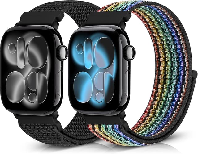 Detalle de Runostrich Nylon Sport Strap 2 Pack 49mm