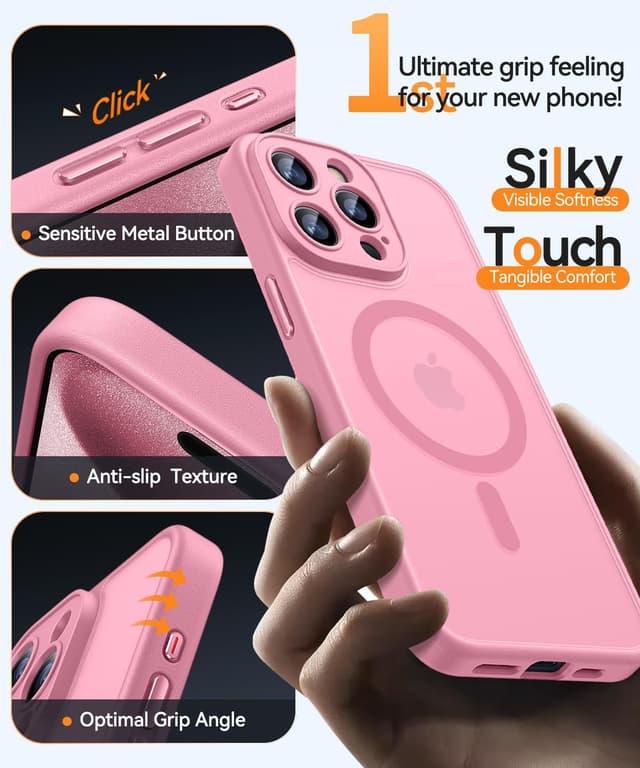 Detalle 1 de CANSHN iPhone 15 Pro Max MagSafe Case