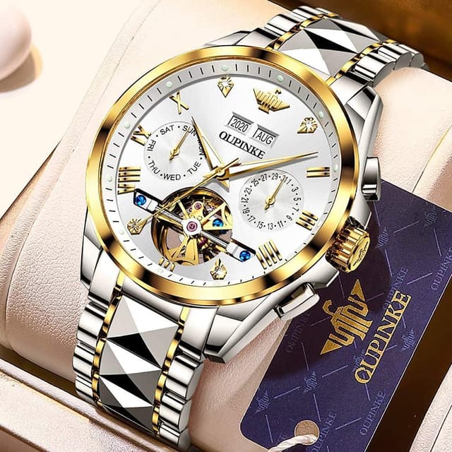 Detalle 2 de OUPINKE Herrenuhr Automatik 42 mm