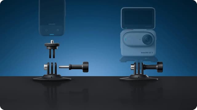 Detalle de Support adhésif flexible Insta360 X4/X3 3M