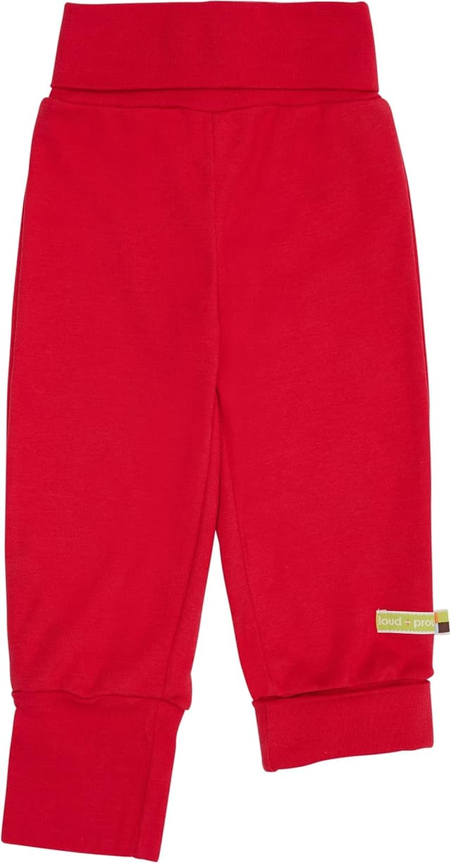 Detalle de loud + proud Unisex Baby Mitwachs Hose (GOTS-zertifiziert)