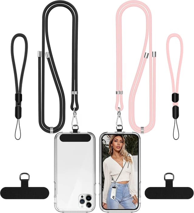 Detalle de COCASES Phone lanyard crossbody 2 pack