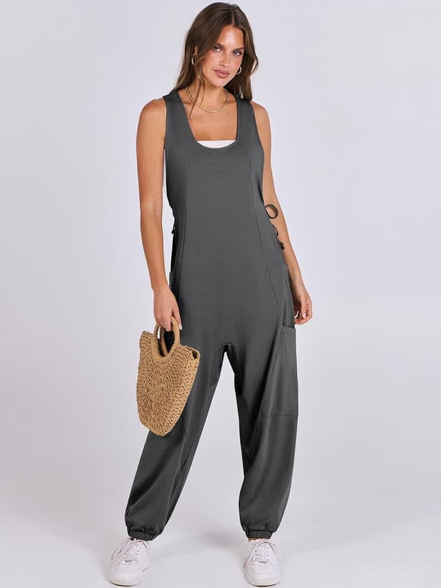 Detalle de ANRABESS Women Overalls Jumpsuit XS–XXL