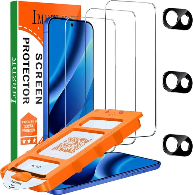 Detalle de IMBZBK Displayschutz Pixel 10a 9H Militärstandard