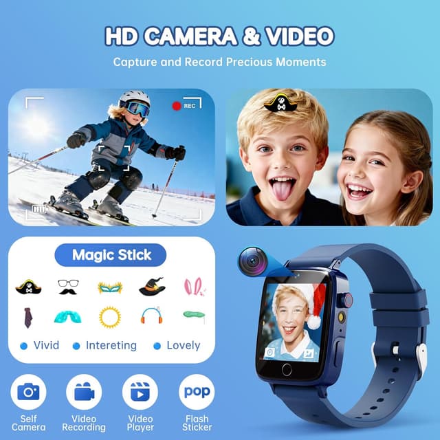 Detalle 2 de Smart Kids Watch 26 Games 3-12yrs