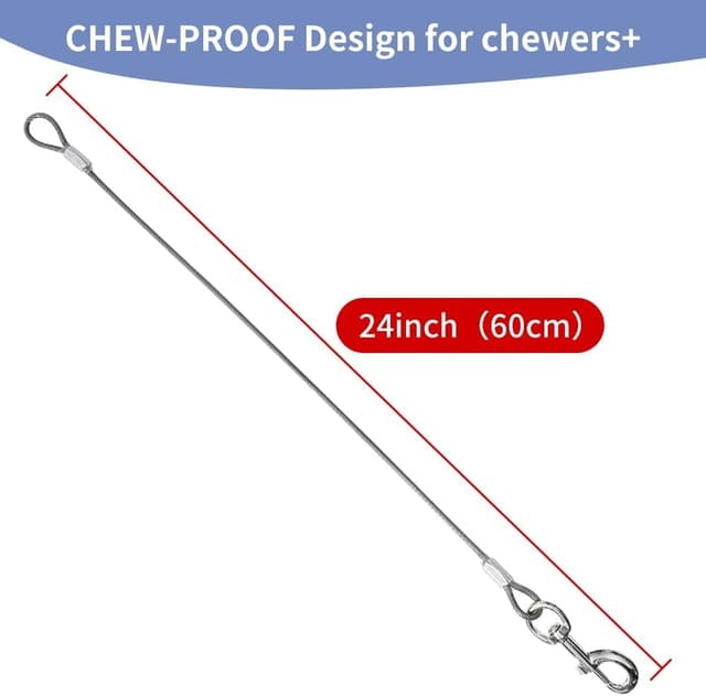 Thumbnail 4 de Mi Metty 24in Chew Proof Leash Extension