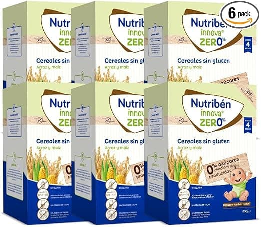 Detalle de Nutribén innova ZERO Cereales Sin Gluten 🌾 Pack 6