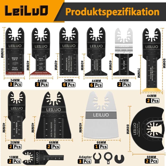 Thumbnail 2 de LEILUO 158-teiliges Multitool Set