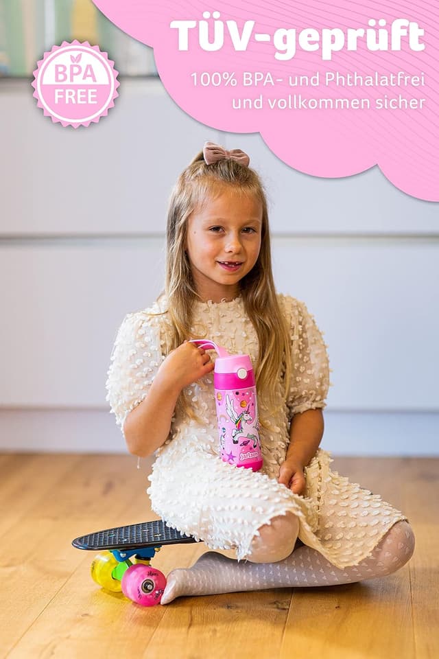 Detalle de Jarlson Charli Kinder Thermosflasche 350 ml