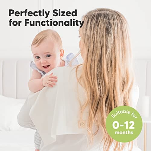 Thumbnail 3 de Organic Burp Cloths 6-Pack Large Cotton Baby Cloths