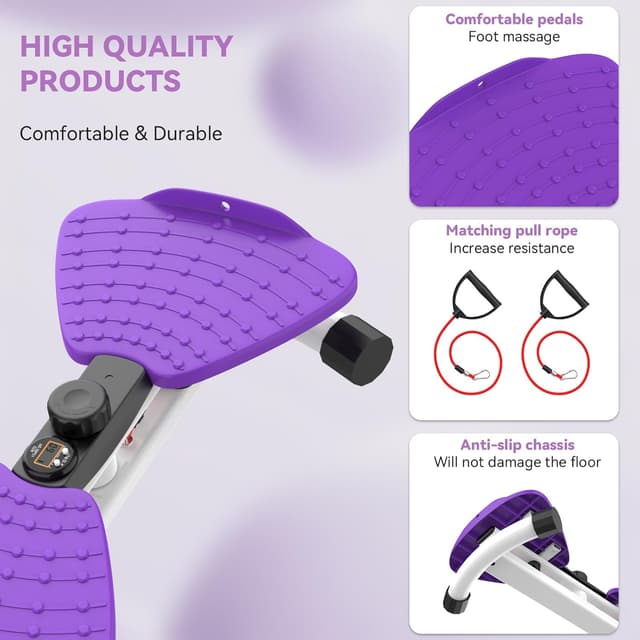 Detalle 2 de renZEC Waist Twister Machine — Adjustable Ab Twister with Digital Display (330 lbs capacity)