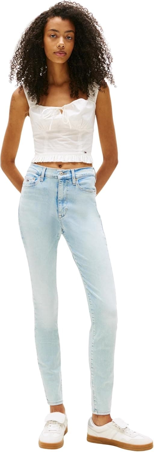 Detalle 2 de Tommy Jeans Women’s Sylvia Skinny Fit Jeans (5-pocket)