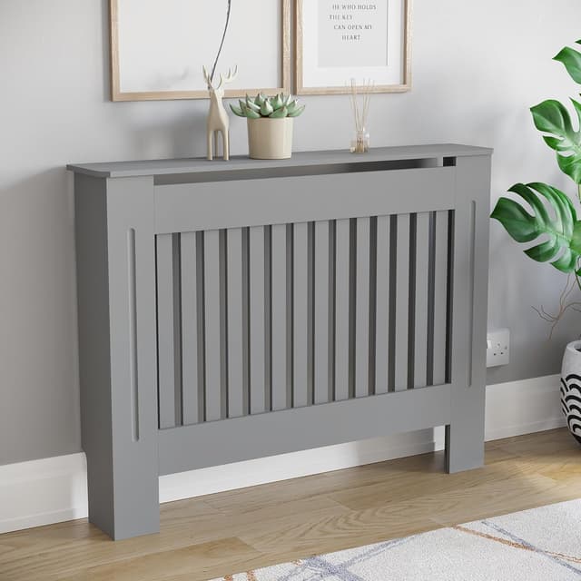 Detalle 2 de Vida Designs Chelsea Radiator Cover 82×111×19 cm 🪵