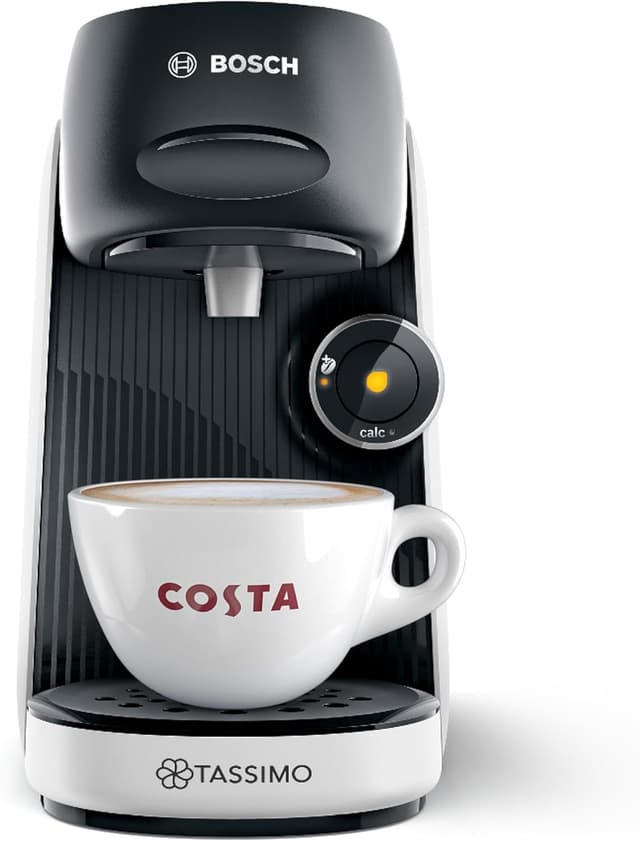 Detalle de Tassimo by Bosch Finesse Classic Friendly pod coffee machine TAS1640GB (INTELLIBREW), Snow White
