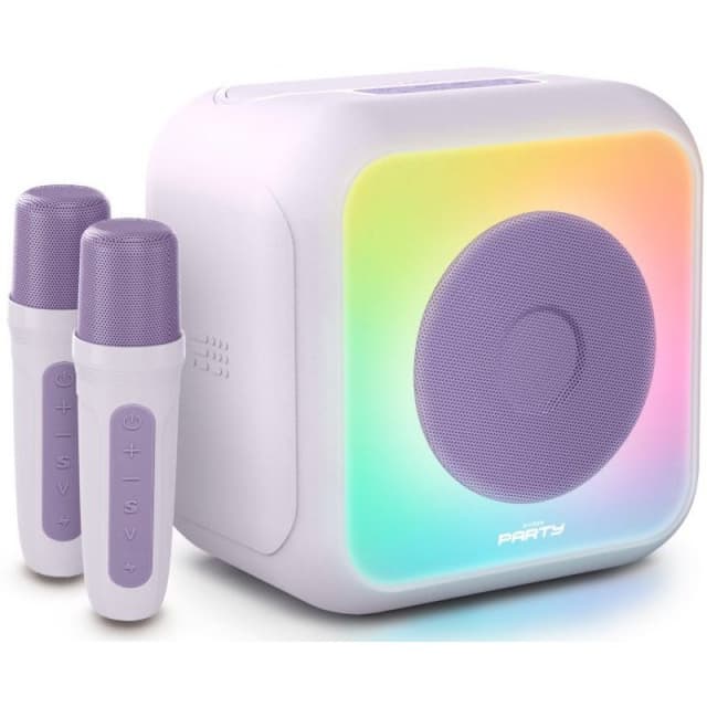 Detalle de Big Ben Partybtkml Altavoz Karaoke Bluetooth con 2 micrófonos 🎤