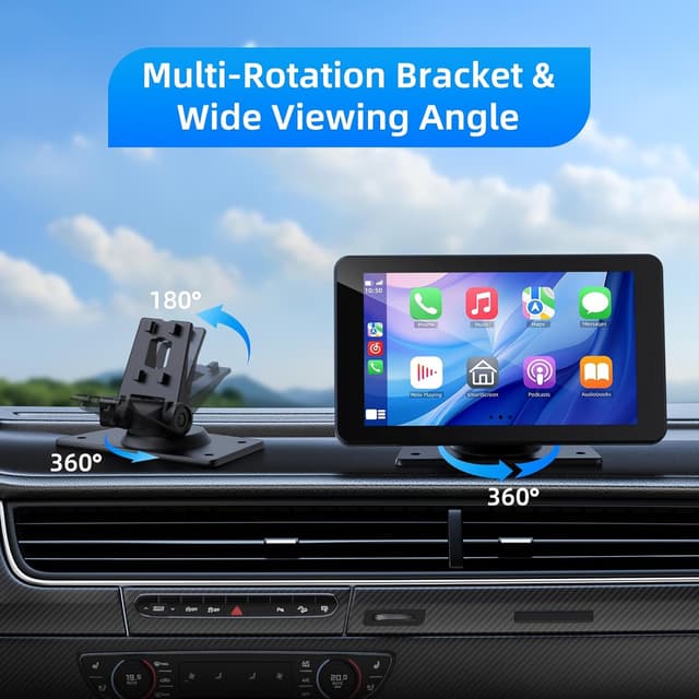 Thumbnail 6 de VUKARUAL Wireless Carplay 7" Screen