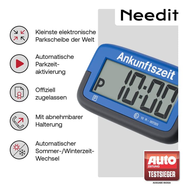 Detalle 2 de Needit Park Micro 9,4 mm elektronische Parkscheibe