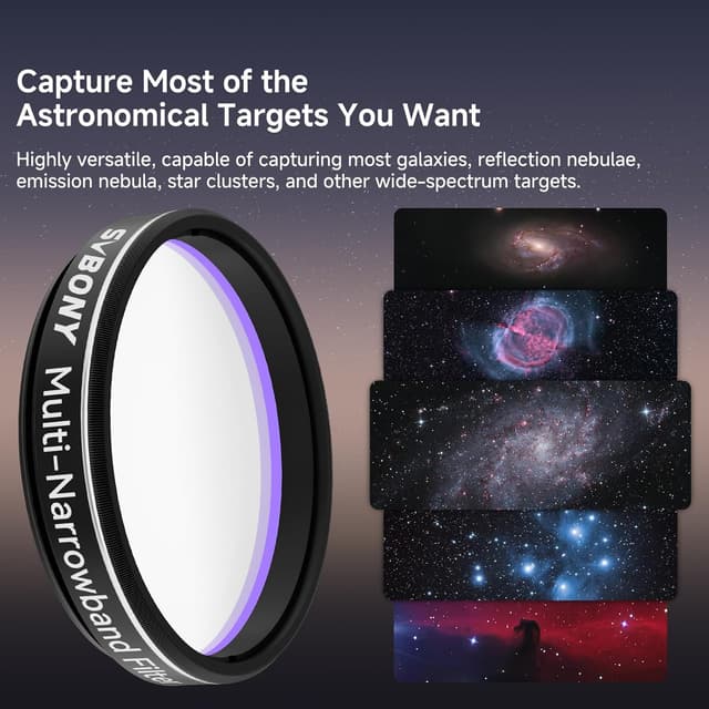 Thumbnail 5 de Svbony SV240 1,25" Multi Schmalband Filter