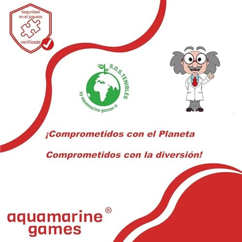 Detalle 2 de Aquamarine Games Travel Rummy 106 fichas 🎲