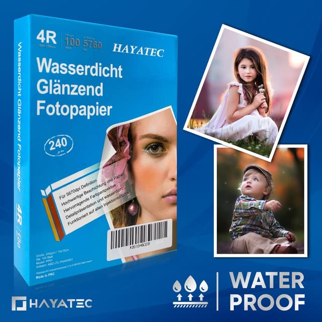 Thumbnail 5 de 100 Blatt Fotopapier 10x15 hochglänzend 240g/m²