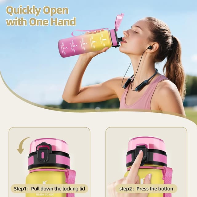 Thumbnail 2 de Motswedi Borraccia 1 litro riutilizzabile