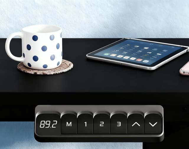 Detalle 2 de JUMMICO scrivania elettrica 150x60 regolabile