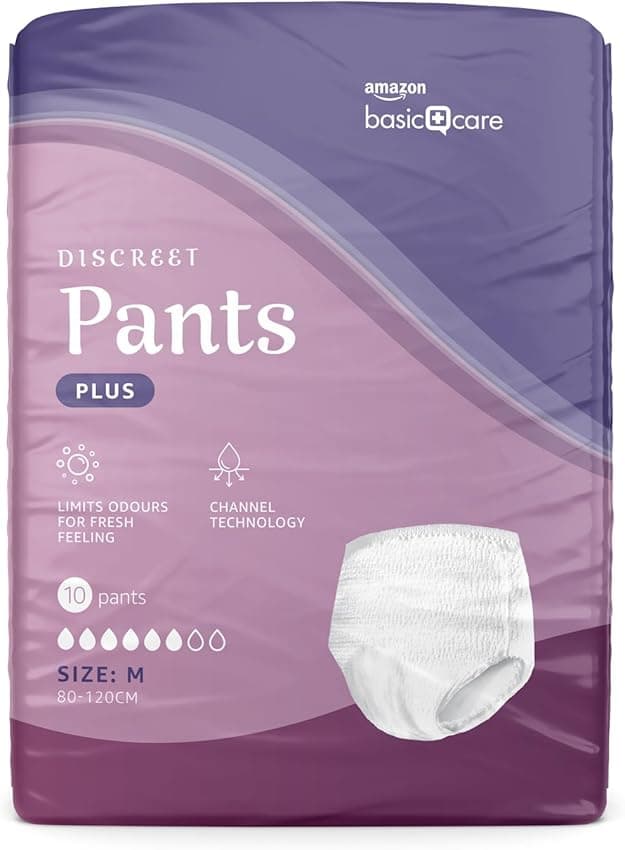 Thumbnail 6 de Amazon Basic Care Pantaletas Mujer Discreet L Plus 🌟 40 Lisos