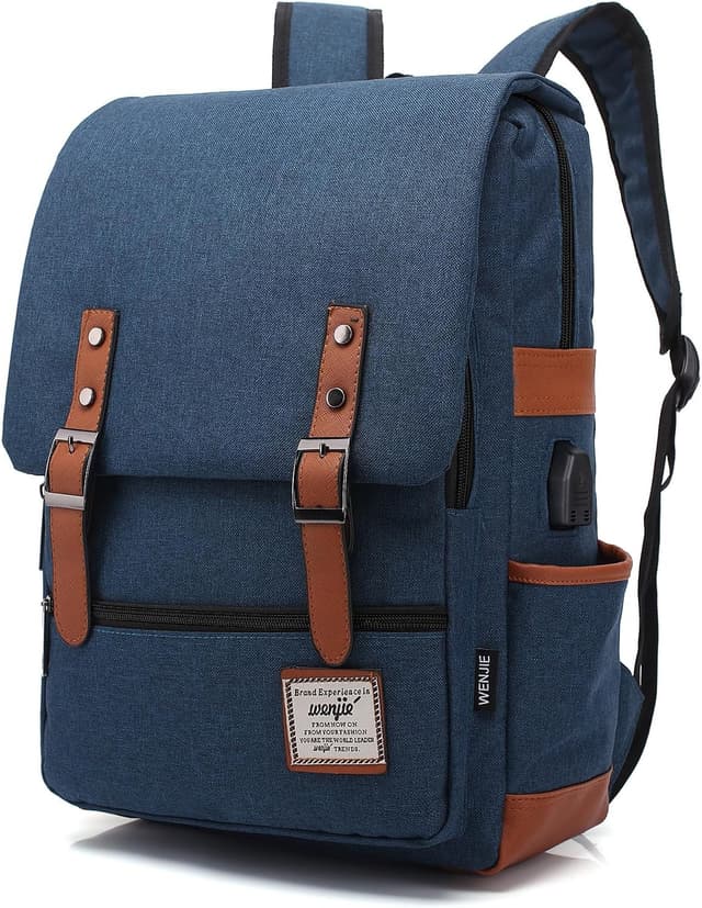 Detalle 2 de HASAGEI Vintage Unisex Backpack for Laptop