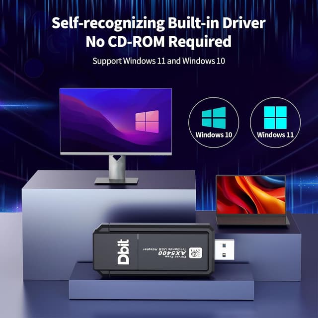 Thumbnail 5 de WiFi 6E USB Adapter AX5400M USB 3.0