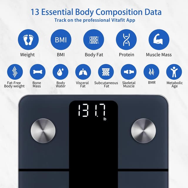 Thumbnail 2 de Vitafit Smart Bathroom Scales 28st body composition