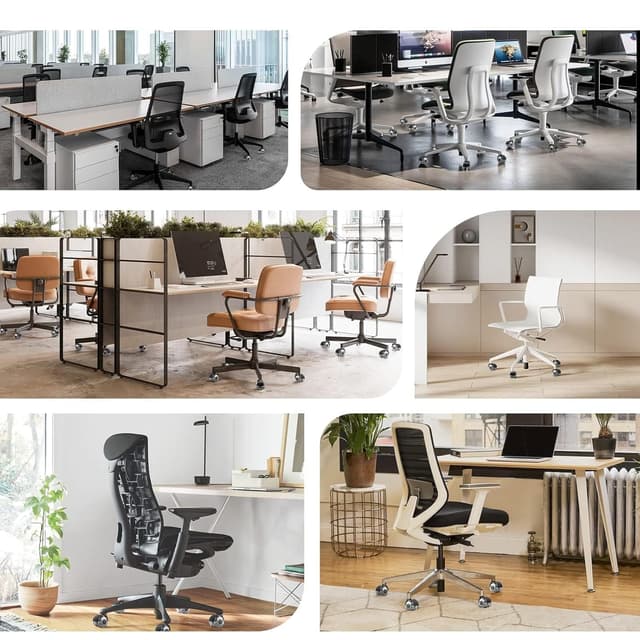 Detalle 2 de Sytopia Bürostuhl Rollen 11 × 22 mm, 5er Set