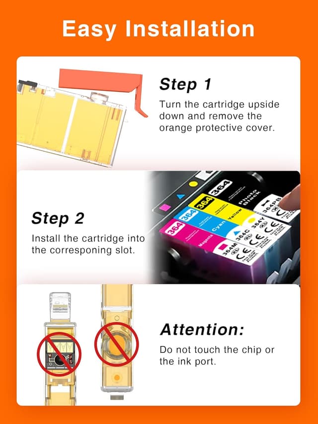 Detalle 2 de Kuva 364XL cartucce compatibili HP 364XL (12 pezzi: 3 Nero, 3 Ciano, 3 Magenta, 3 Giallo)