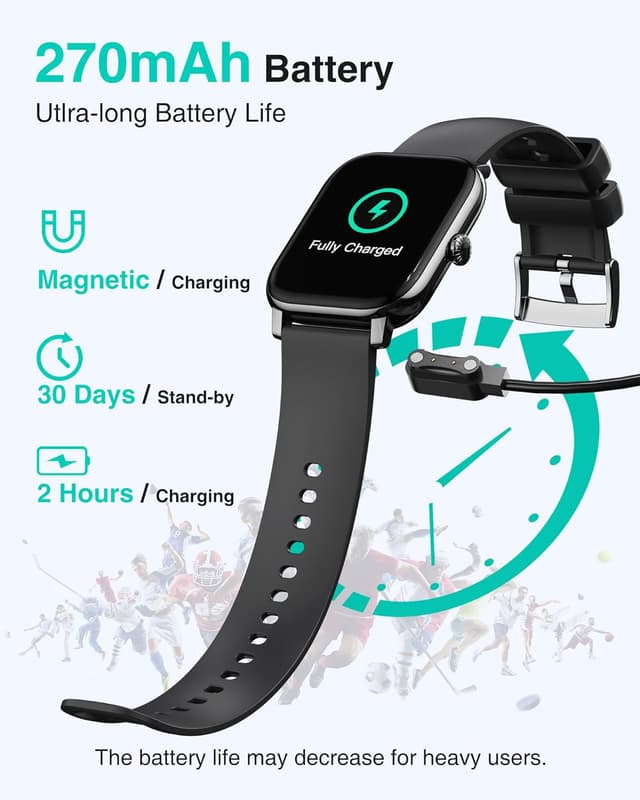 Thumbnail 6 de LLKBOHA Smart Watch 1.85"