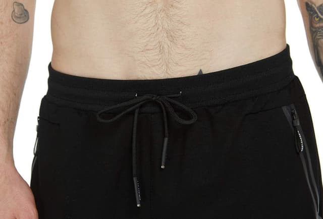 Detalle 2 de JustSun slim-fit tracksuit bottoms joggers with zip pockets (men’s)