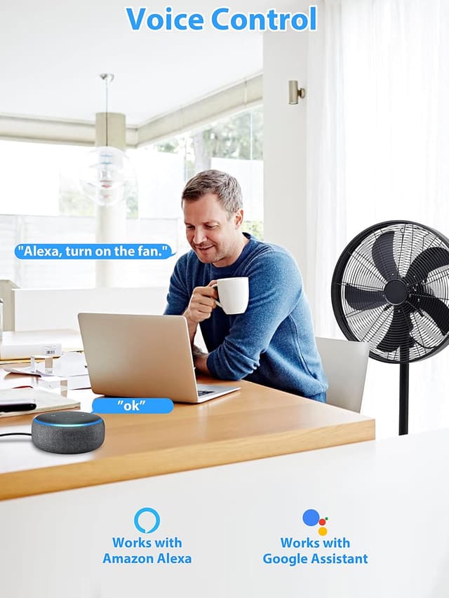 Detalle de Smart WiFi Plug 13A, 2 Pack for Alexa