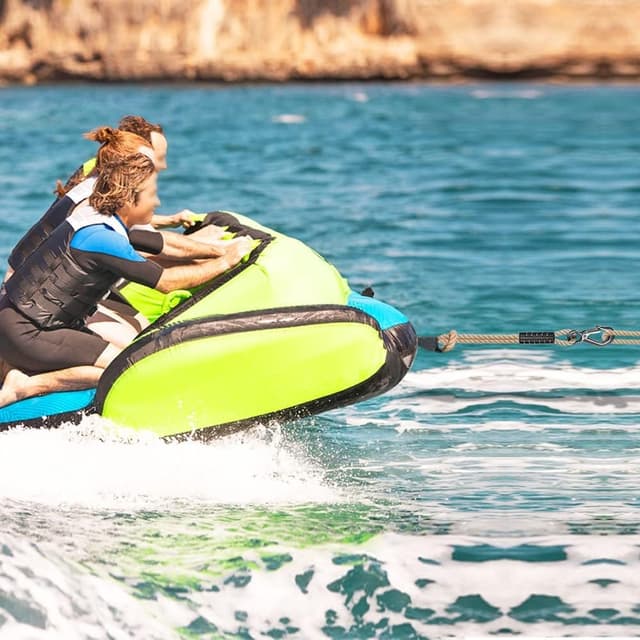 Detalle 1 de BeneLabel 2pcs Tree Swing Rope & Hammock Hanging Strap Kit (100cm) with Hook – Off-White