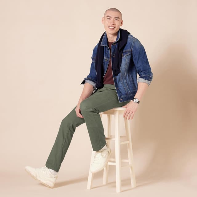 Thumbnail 5 de Men’s slim-fit wrinkle-resistant chino pant