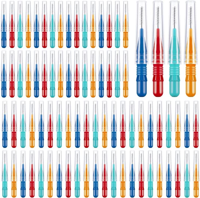 Imagen de 80 Pcs Interdental Brushes 4 Colours en OfertitasTOP