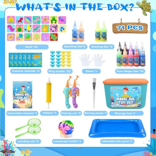 Detalle 2 de Dreamon Juego de Pesca Aqua Fairy 🎣 Kit Creativo para Niños