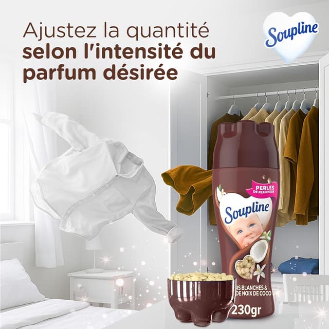 Thumbnail 5 de SOUPLINE Perles de Fraîcheur 230 g — parfum fleurs blanches